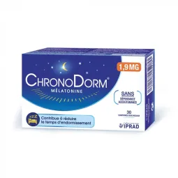 Chronodorm Mélatonine 1.9mg 30 comprimés