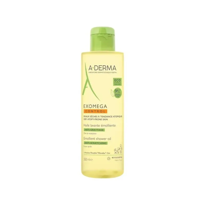 A-Derma Exomega Control Huile Lavante Emolliente 500ml