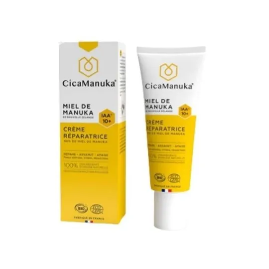 CicaManuka Crème Réparatrice Bio 40ml CicaManuka Crème Réparatrice Bio 40ml
