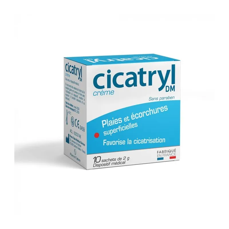 Cicatryl Crème Plaies et Ecorchures 10 Sachets de 2g Cicatryl Crème Plaies et Ecorchures 10 Sachets de 2g