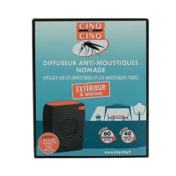 Cinq Sur Cinq Diffuseur Anti-Moustiques Nomade