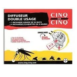 Cinq sur Cinq Diffuseur Double Usage