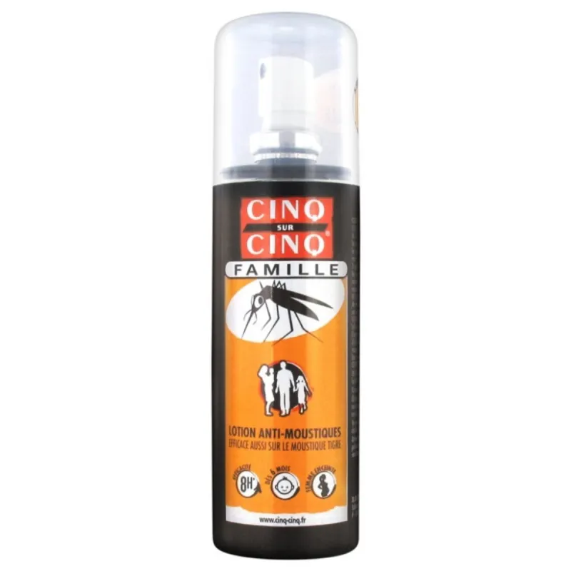Cinq sur Cinq Famille Lotion Anti-Moustiques 100ml