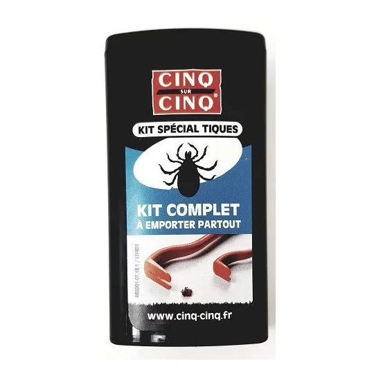 Cinq Sur Cinq Kit Spécial Tiques Cinq Sur Cinq Kit Spécial Tiques