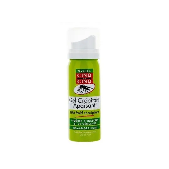 Cinq sur Cinq Natura Gel Crépitant Apaisant 50ml