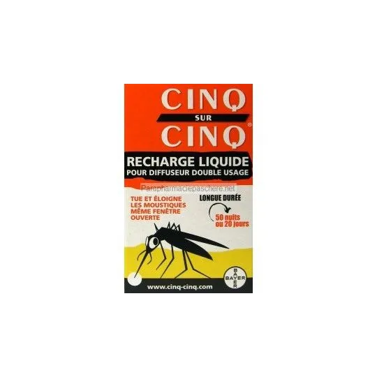Cinq sur Cinq Recharge Liquide Pour Diffuseur Double Usage Cinq sur Cinq Recharge Liquide Pour Diffuseur Double Usage