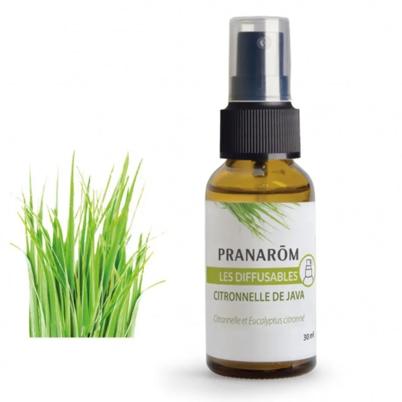 Citronnelle de Java Bio Spray 30ml Huile Essentielle Pranarôm Citronnelle de Java Bio Spray 30ml Huile Essentielle Pranarôm