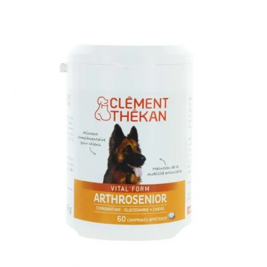 Clément Thékan Arthrosénior Chien 60 comprimés Clément Thékan Arthrosénior Chien 60 comprimés