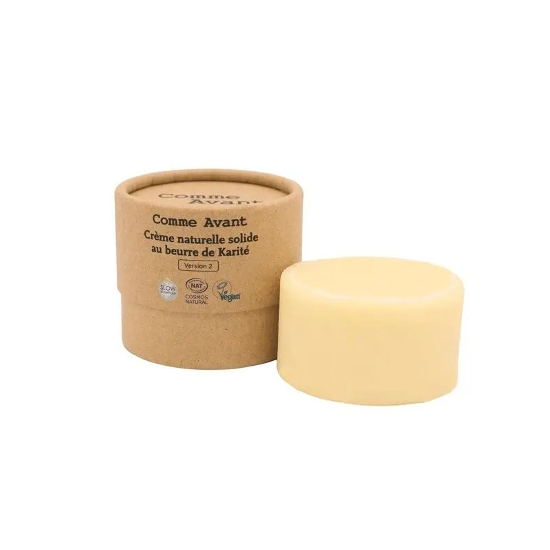 Comme Avant Crème Solide au Beurre de Karité Vegan 50g