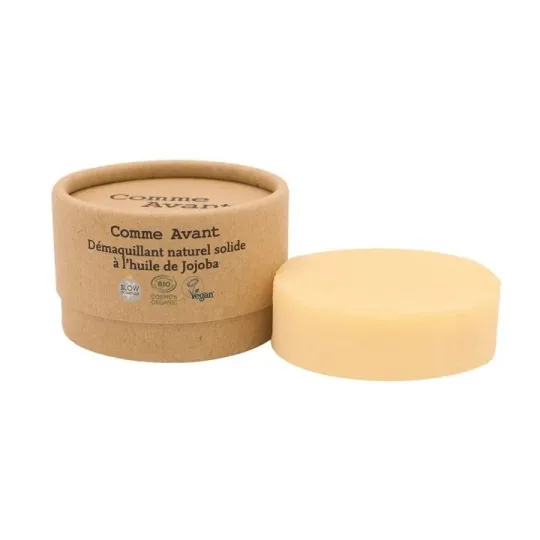 Comme Avant Démaquillant Solide Huile de Jojoba Bio Vegan 40g Comme Avant Démaquillant Solide Huile de Jojoba Bio Vegan 40g