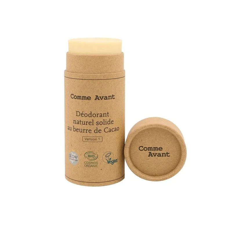 Comme Avant Déodorant Solide Beurre de Cacao Bio Vegan 50g