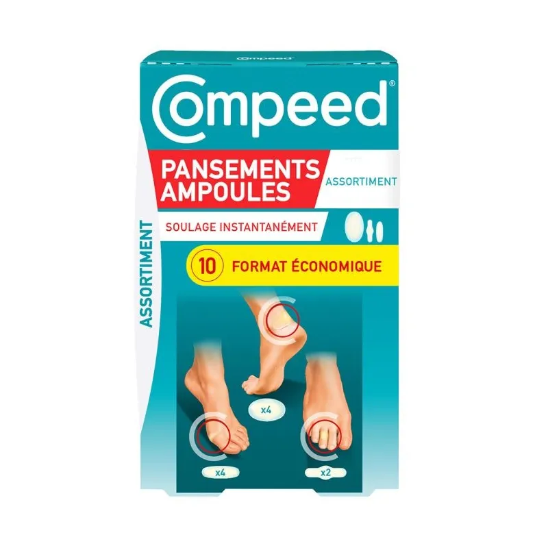 Compeed Ampoules Anti-Douleurs 10 Pansements