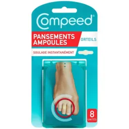 Compeed Ampoules aux Orteils 8 Pansements