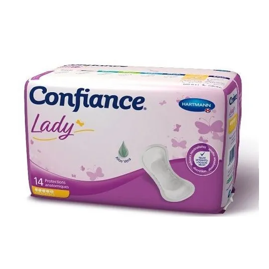 Confiance Lady Protections Anatomiques 5 Gouttes X14 Confiance Lady Protections Anatomiques 5 Gouttes X14