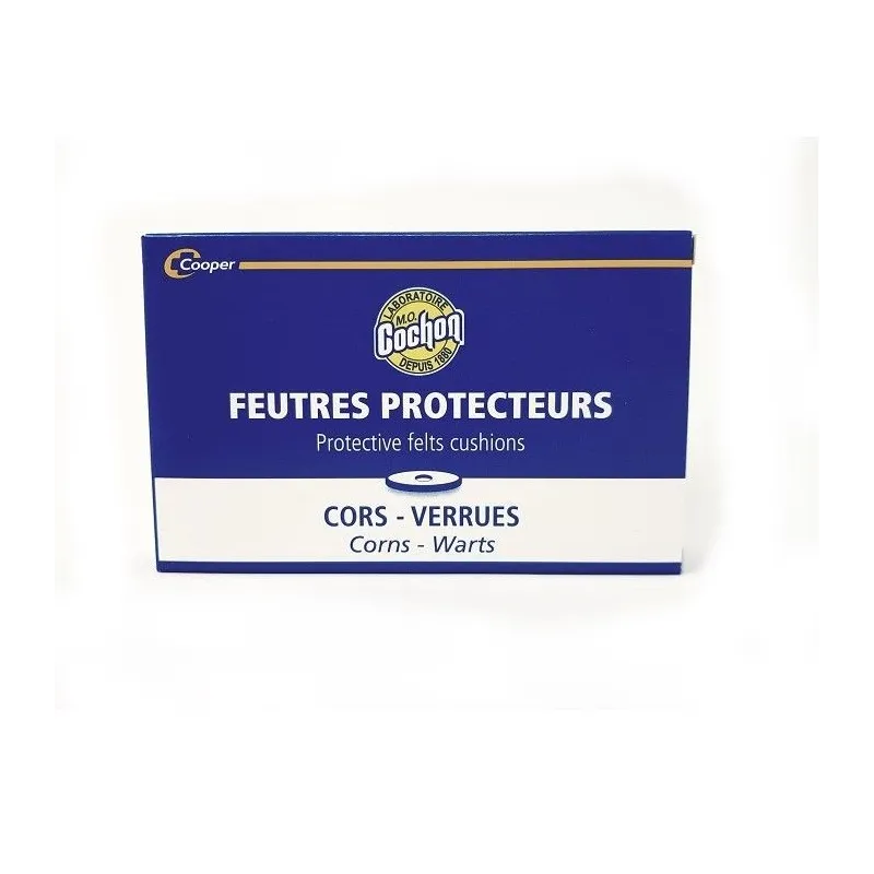 Cooper Cochon 16 Feutres Protecteurs Cors Verrues