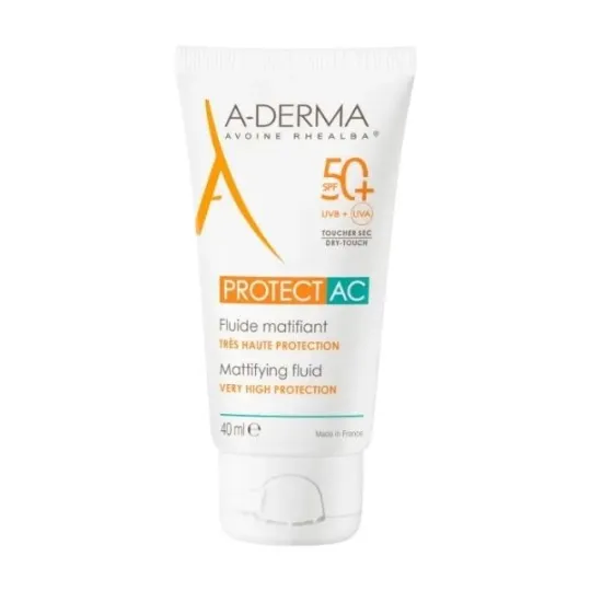 A-Derma Protect-AC SPF50+ Fluide Matifiant 40ml A-Derma Protect-AC SPF50+ Fluide Matifiant 40ml