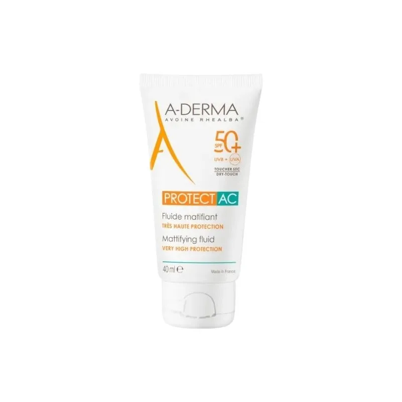A-Derma Protect-AC SPF50+ Fluide Matifiant 40ml A-Derma Protect-AC SPF50+ Fluide Matifiant 40ml