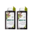 Klorane Quinine & Edelweiss Bio Shampooing Fortifiant & Stimulant 2X400ml