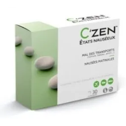 C'Zen Etats Nauséeux 30 comprimés