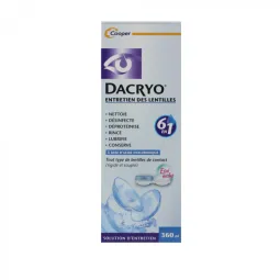 Dacryo Entretien des Lentilles 360ml