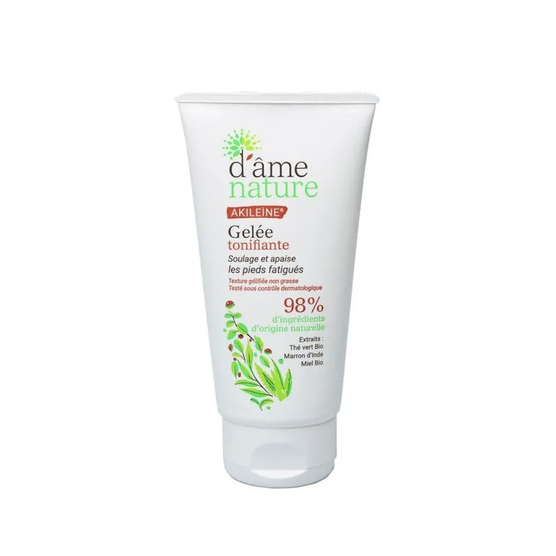 D'Âme Nature Gelée Tonifiante Pieds Fatigués 75ml D'Âme Nature Gelée Tonifiante Pieds Fatigués 75ml