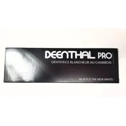 Deenthal Pro Dentifrice Blancheur Charbon 75ml