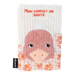 Déglingos Protège-Carnet de Santé-Pomelos l'autruche