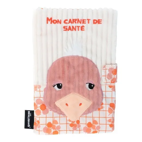 Déglingos Protège-Carnet de Santé-Pomelos l'autruche Déglingos Protège-Carnet de Santé-Pomelos l'autruche