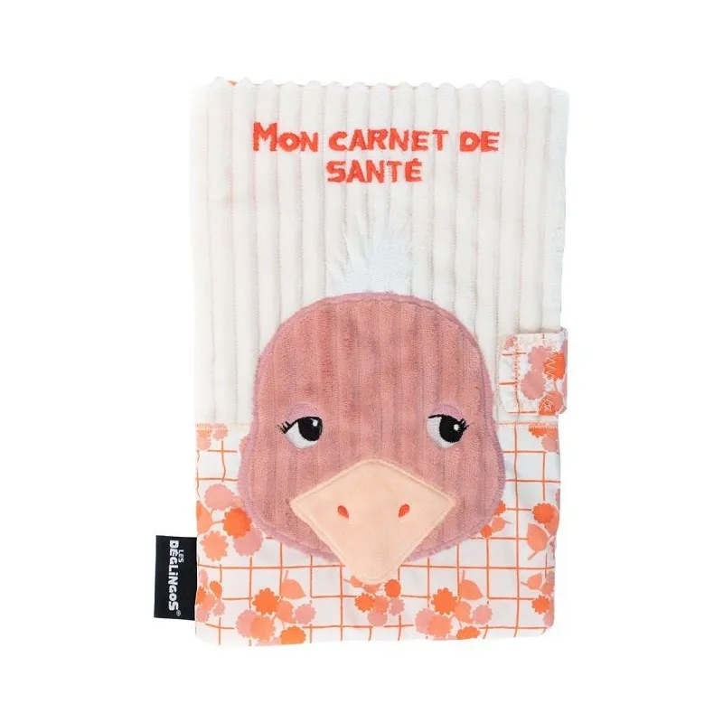 Déglingos Protège-Carnet de Santé-Pomelos l'autruche Déglingos Protège-Carnet de Santé-Pomelos l'autruche
