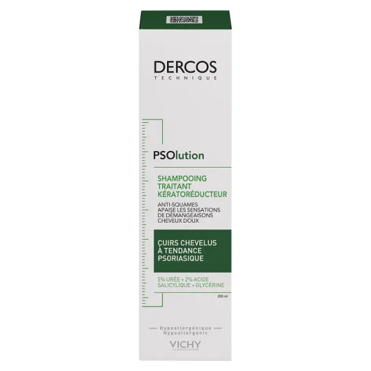 Dercos PSOlution Shampooing Traitant Kératoréducteur 200ml Dercos PSOlution Shampooing Traitant Kératoréducteur 200ml
