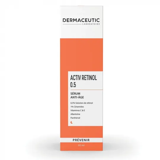 Dermaceutic Activ Retinol 0.5 Sérum Anti-âge 30ml Dermaceutic Activ Retinol 0.5 Sérum Anti-âge 30ml