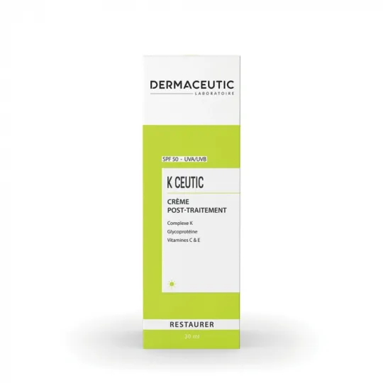 Dermaceutic KCeutic Crème SPF50 Post-Traitement 30ml Dermaceutic KCeutic Crème SPF50 Post-Traitement 30ml