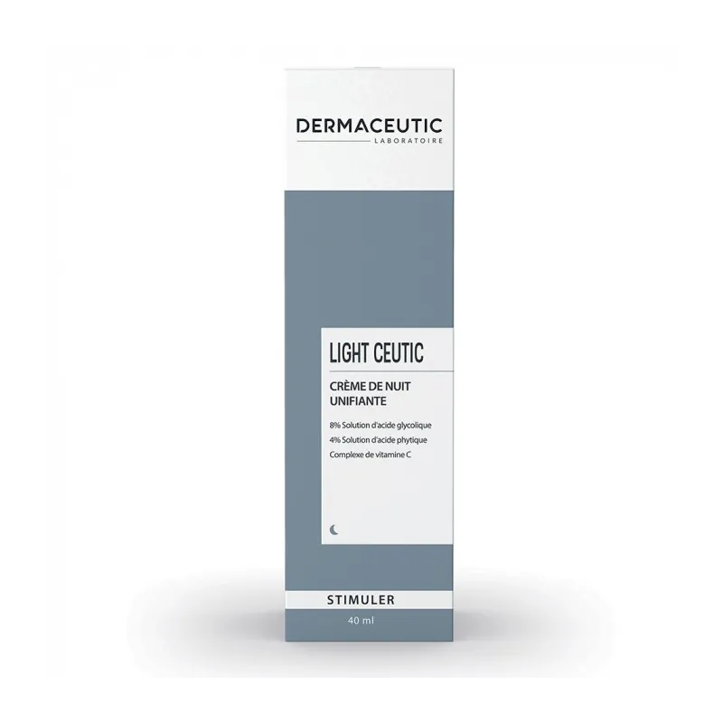 Dermaceutic Light Ceutic Crème Nuit Unifiante 40ml Dermaceutic Light Ceutic Crème Nuit Unifiante 40ml
