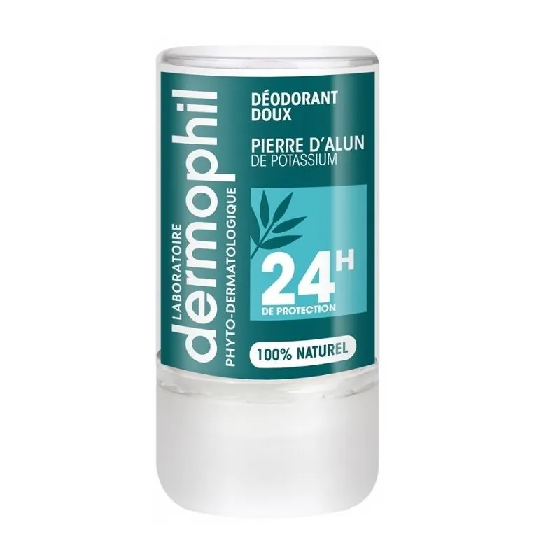 Dermophil Déodorant Doux Pierre d'Alun 115g
