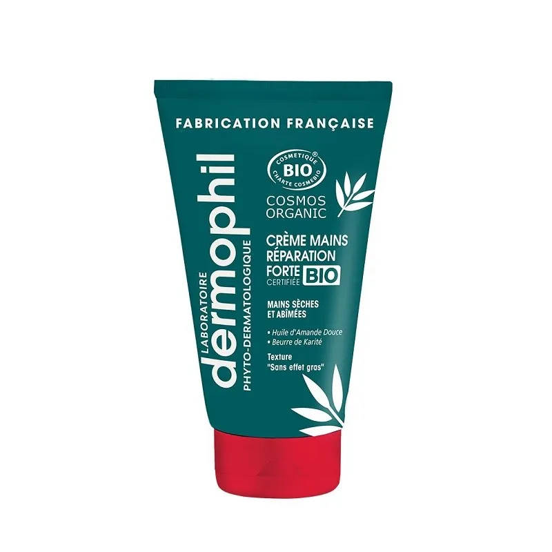 Dermophil Indien Crème Mains Réparation Forte Bio 75ml Dermophil Indien Crème Mains Réparation Forte Bio 75ml