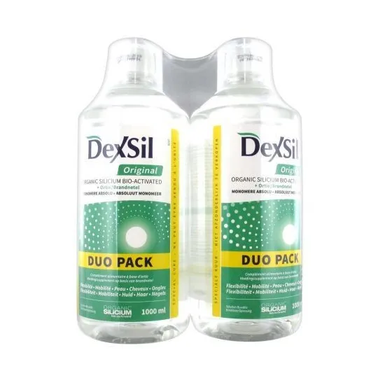 Dexsil Silicium Solution Buvable duo-pack 2x1litre Dexsil Silicium Solution Buvable duo-pack 2x1litre