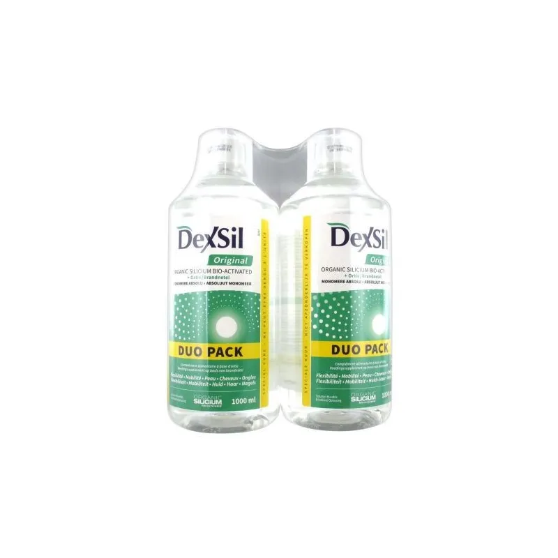 Dexsil Silicium Solution Buvable duo-pack 2x1litre Dexsil Silicium Solution Buvable duo-pack 2x1litre