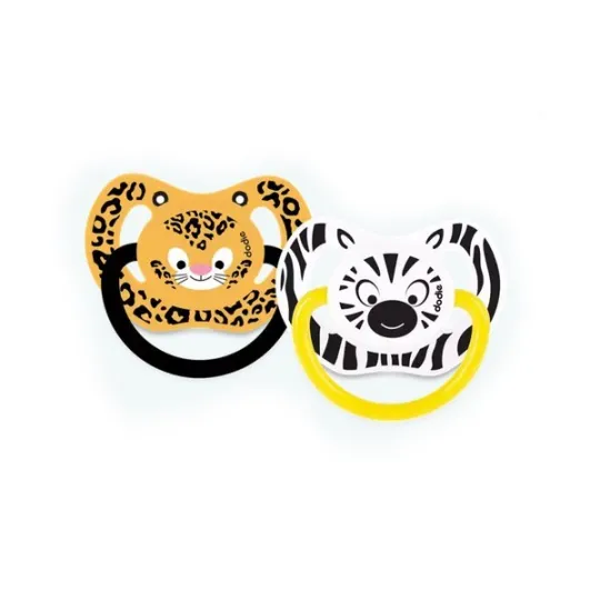 Dodie 2 Sucettes Physiologiques +6mois Animaux Dodie 2 Sucettes Physiologiques +6mois Animaux