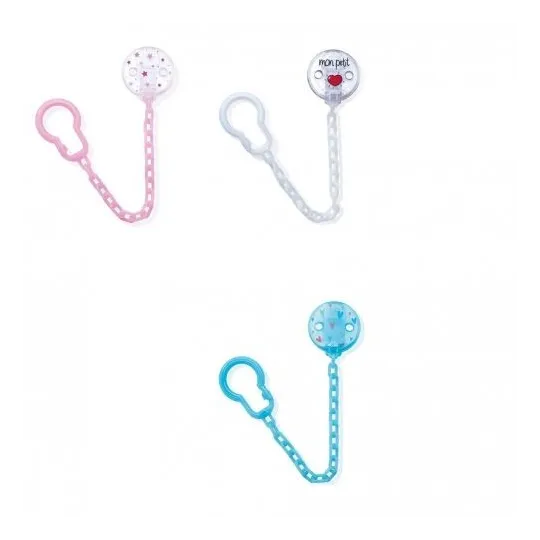 Dodie Attache Sucette ruban Chainette Dodie Attache Sucette ruban Chainette