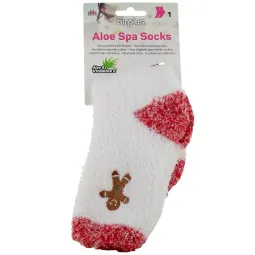 Air Plus Chaussettes Hydratantes Aloe Vera Femme Gingerbread T36-41