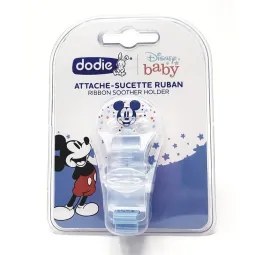 Dodie Attache Sucette ruban Mickey