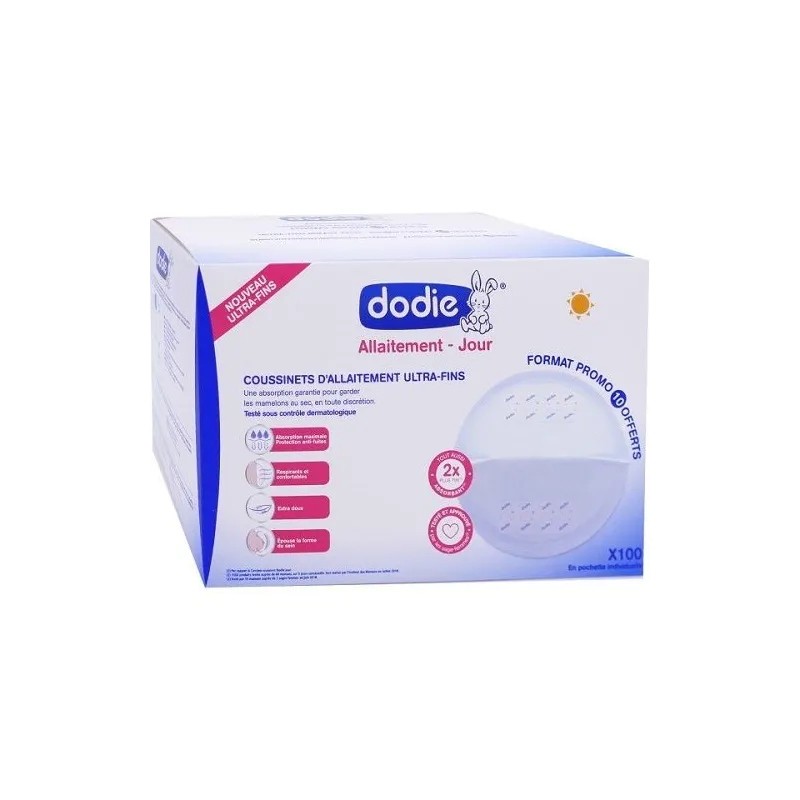 Dodie Coussinnets d'Allaitement Jour X100 Dodie Coussinnets d'Allaitement Jour X100
