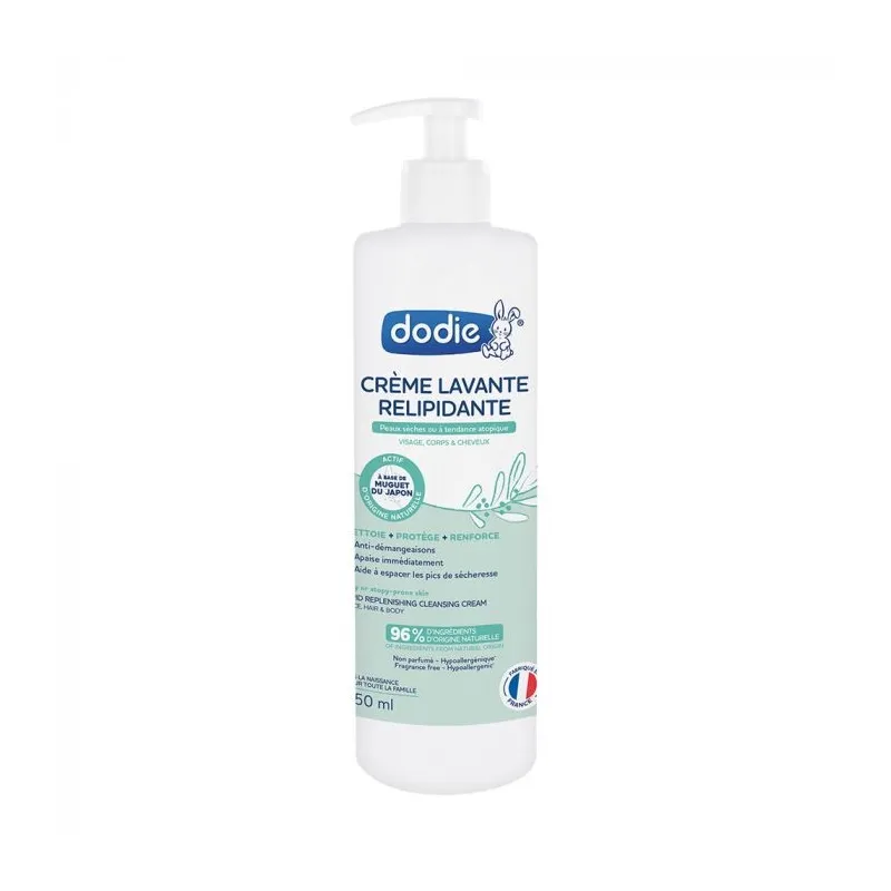 Dodie Crème Lavante Relipidiante Peaux Atopiques 450ml Dodie Crème Lavante Relipidiante Peaux Atopiques 450ml