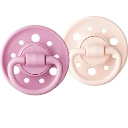 Dodie Gaïa 2 Sucettes Caoutchouc 0-6 mois Rose