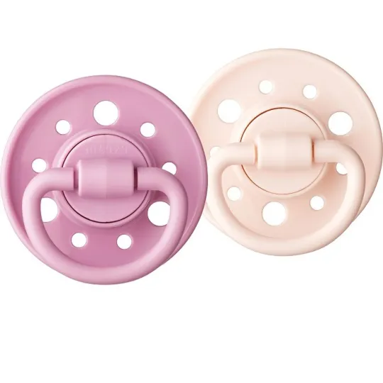 Dodie Gaïa 2 Sucettes Caoutchouc 0-6 mois Rose