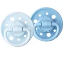Dodie Gaïa Sucettes Caoutchouc 0-6 mois Bleu