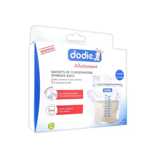 Dodie Sachets de conservation du lait x20 Dodie Sachets de conservation du lait x20
