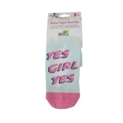 Air Plus Chaussettes Hydratantes Aloe Vera Femme Yes Girl Yes T36-41