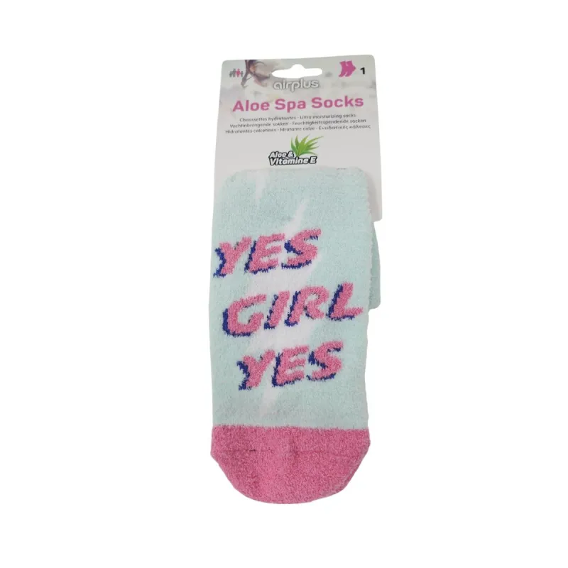 Air Plus Chaussettes Hydratantes Aloe Vera Femme Yes Girl Yes T36-41 Air Plus Chaussettes Hydratantes Aloe Vera Femme Yes Girl Yes T36-41