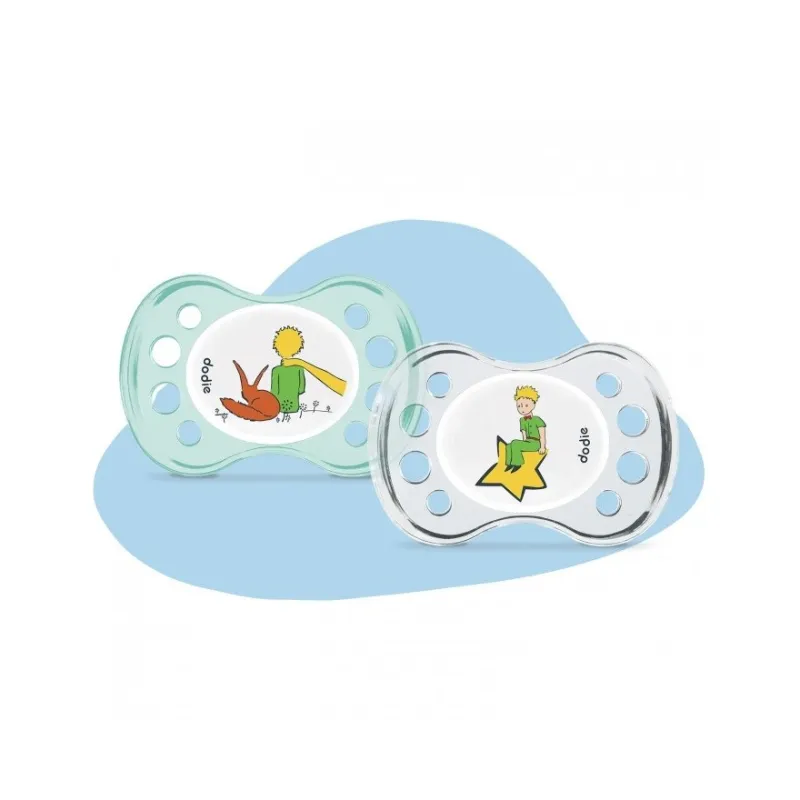Dodie Sucettes Anatomiques Le Petit Prince 0-6 Mois Bleu Dodie Sucettes Anatomiques Le Petit Prince 0-6 Mois Bleu